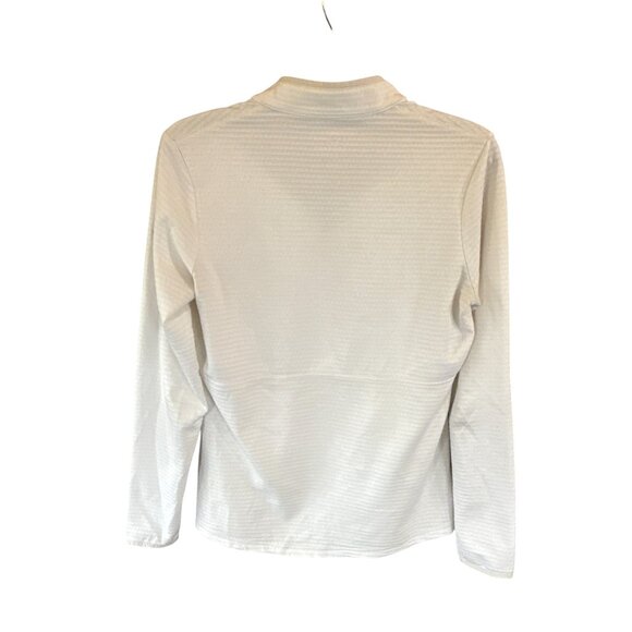 Nike Golf Dri Fit White Full Zip Jacket Women’s Medium Lightweight Activewear - Picture 7 of 8